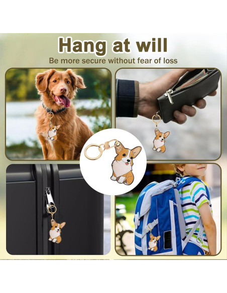 Funda de llavero de cuero PU Genérico para GPS y tarjetas 8.9 cm