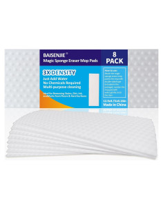 Almohadilla de Mopa Mágica BAISENJIE 33x12 cm - 8 Piezas