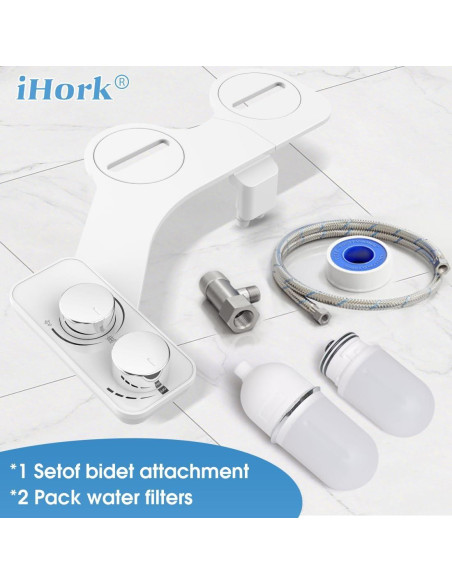 Accesorio de Bidet con Filtro ihork EB015D01 - 2 Paquetes