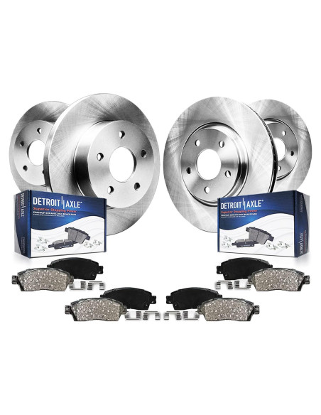 Kit de frenos 8 piezas Detroit Axle para Toyota Corolla 2019-2024