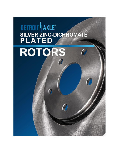 Kit de frenos 8 piezas Detroit Axle para Toyota Corolla 2019-2024