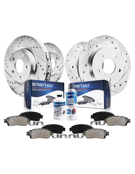 Kit de frenos Detroit Axle para Toyota C-HR 2018-2019