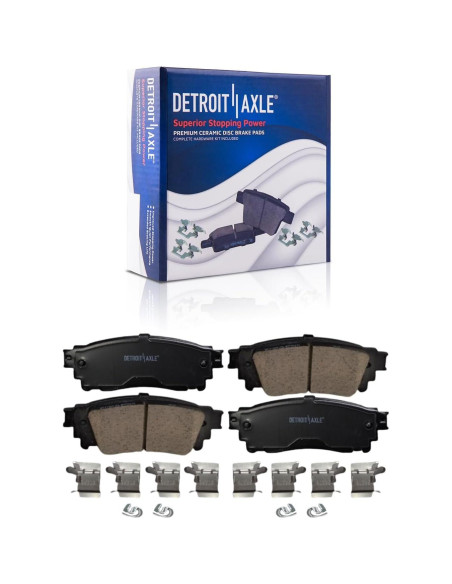 Kit de frenos Detroit Axle para Toyota C-HR 2018-2019