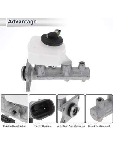 Cilindro Maestro de Freno RATCHROLL para Toyota Land Cruiser 1995-1997