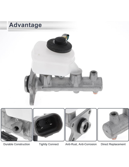 Cilindro Maestro de Freno RATCHROLL para Toyota Land Cruiser 1995-1997