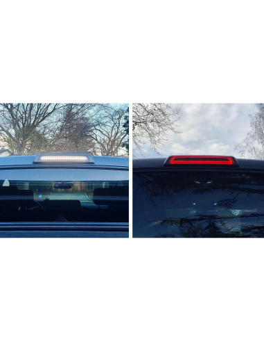 Luz de Tercera Freno LED iJDMTOY Ahumada para Toyota Tundra 2000-2006