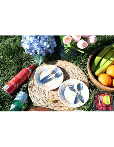 Juego de Cubiertos para Niños ANNOVA 12 Piezas Acero Inoxidable