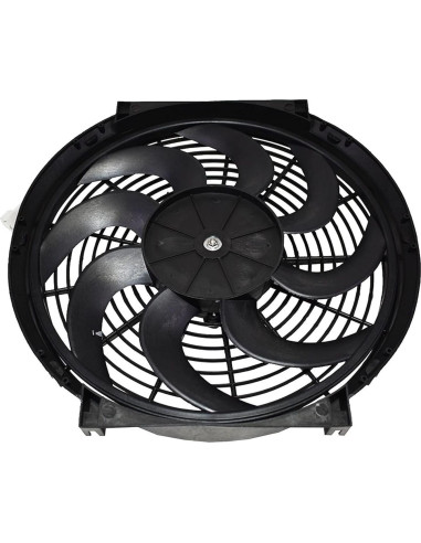 Ventilador Eléctrico Universal A-Team 14" 12V 2400 CFM