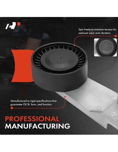 Conjunto de tensores de correa A-Premium para Chevrolet, Toyota