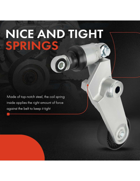 Conjunto de tensores de correa A-Premium para Chevrolet, Toyota