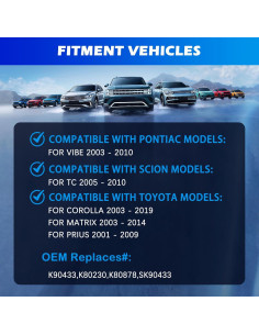 2 Piezas Enlaces de Barra Estabilizadora Usucrre K80230 para Toyota 2