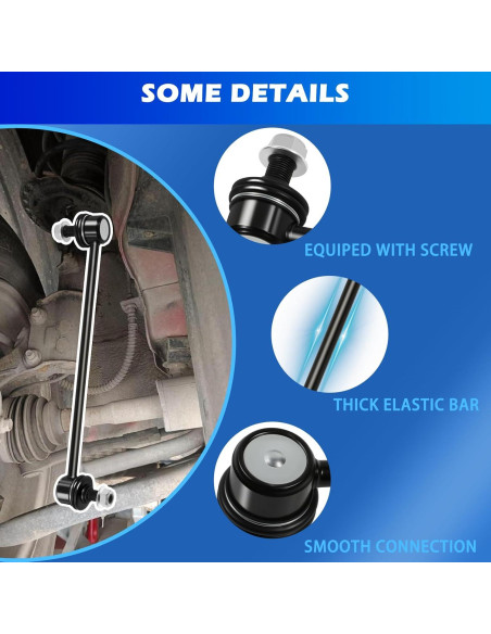 2 Piezas Enlaces de Barra Estabilizadora Usucrre K80230 para Toyota