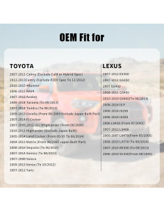 Tapa de Gas Manymiba 77300-06040 para Toyota y Lexus 2