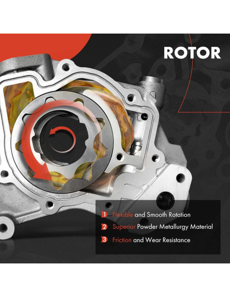 Bomba de Aceite A-Premium para Toyota Paseo/Tercel 1.5L