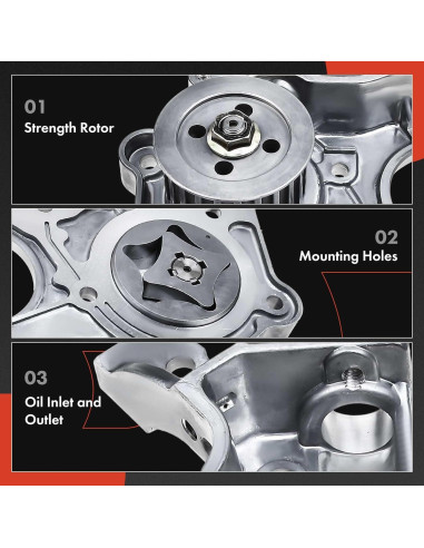 Bomba de Aceite A-Premium para Toyota Paseo/Tercel 1.5L