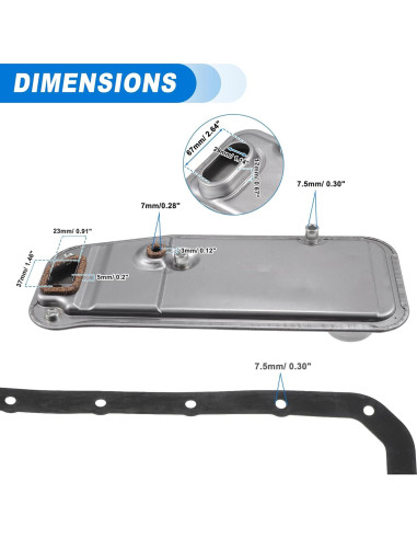 Kit de Filtro de Transmisión Automática ACROPIX para Toyota