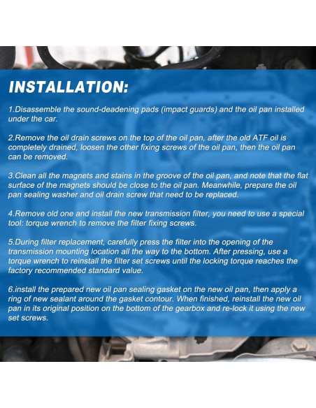 Filtro de Aceite de Transmisión Automática ACROPIX A340F para Toyota 4Runner 1996-2002