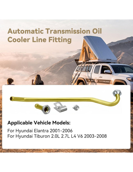 Conectores de Línea de Aceite H-Jun para Toyota 3.5L V6