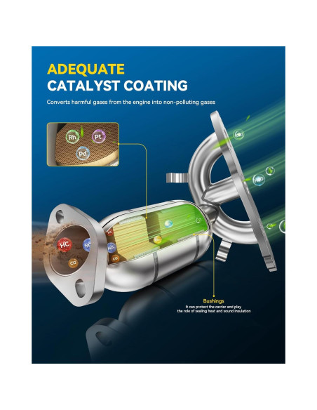 Convertidor Catalítico PHILTOP para Toyota Tacoma 4.0L 2005-2008