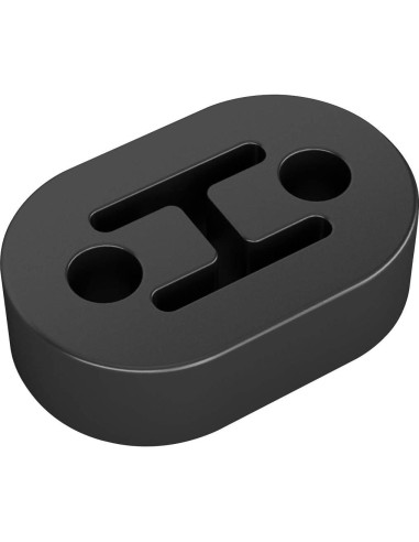 Soporte de goma para escape LCGP 4PCS 2 agujeros 1.14 cm