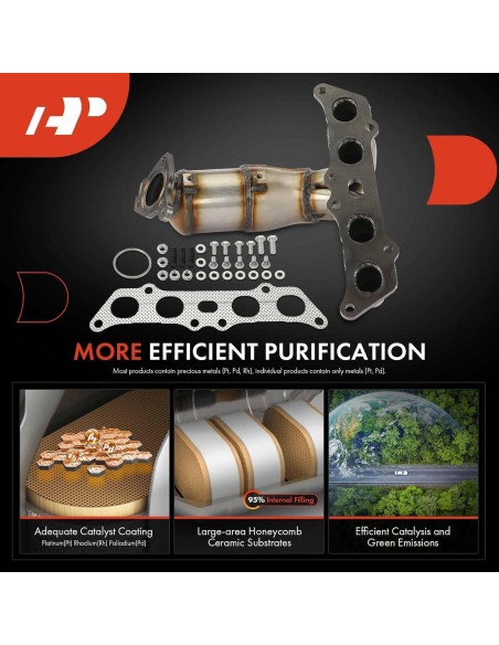 Convertidor Catalítico A-Premium para Toyota Camry 2.2L 1997-2001