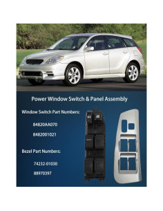 Interruptor de Ventana Eléctrica Toyota Camry 2002-2006 2