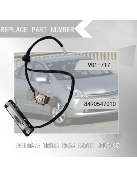 Interruptor de Liberación Maletero Trasero Toyota Prius 2004-2009