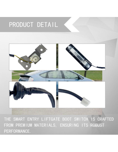 Interruptor de Liberación Maletero Trasero Toyota Prius 2004-2009