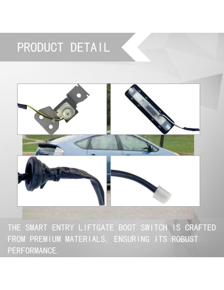 Interruptor de Liberación Maletero Trasero Toyota Prius 2004-2009