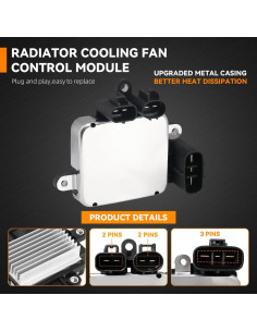 Módulo de Control Ventilador PLDDE 89257-30060 Compatible Toyota/Lexus 2