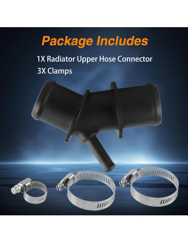 Conector de Manguera Superior Radiador KPALAG para Toyota RAV4 2009-2012