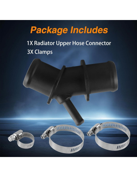 Conector de Manguera Superior Radiador KPALAG para Toyota RAV4 2009-2012