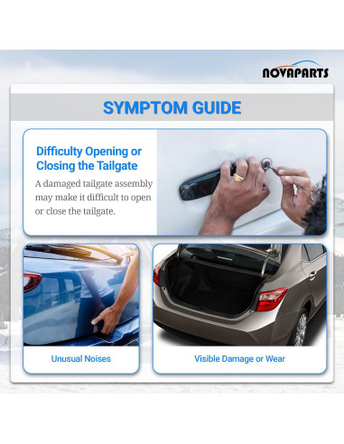 Cerradura de Maletero Eléctrica NOVAPARTS para Toyota Corolla 2014-2019