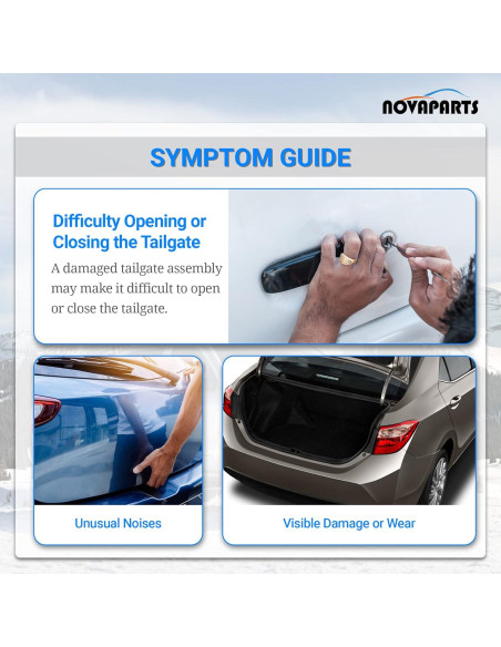 Cerradura de Maletero Eléctrica NOVAPARTS para Toyota Corolla 2014-2019