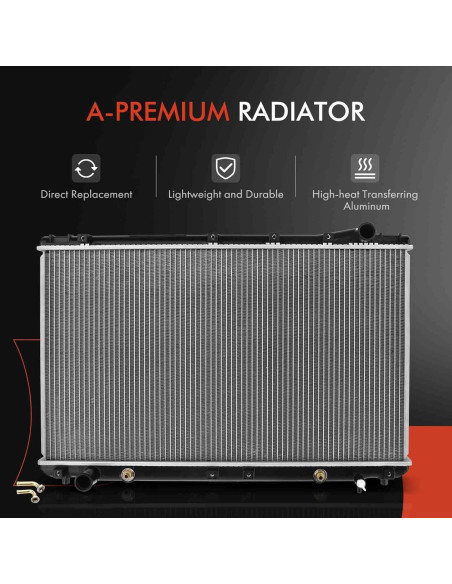 Conjunto Radiador A-Premium con Enfriador de Aceite para Lexus/Toyota
