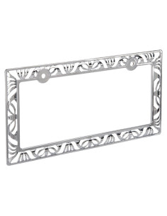 Marco de Placa de Licencia Bell Automotive 22-1-46455-8 Cromado
