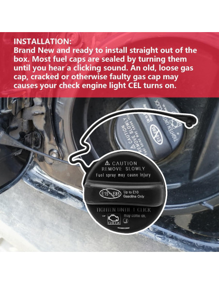 Tapa de Gas Yihzhong 7730006040 para Toyota y Lexus