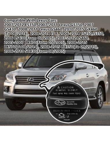 Tapa de Gas Yihzhong 7730006040 para Toyota y Lexus