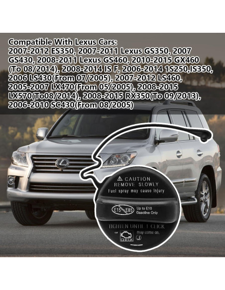 Tapa de Gas Yihzhong 7730006040 para Toyota y Lexus