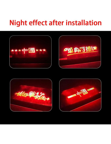 Calcomanía de Luz de Freno XICEWRY para Toyota Corolla 2019-2025