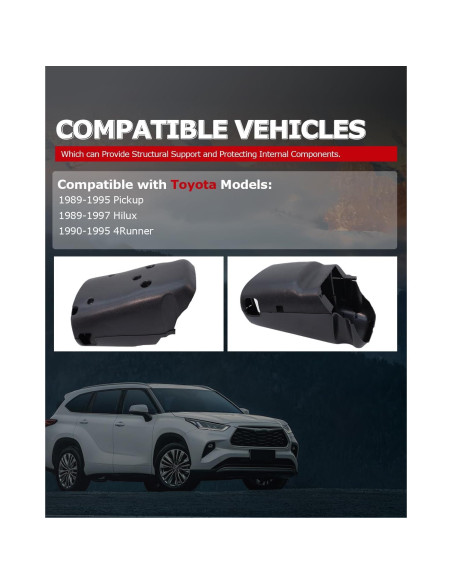 Cubierta de Columna de Dirección 1ST para Toyota Pickup 89-95