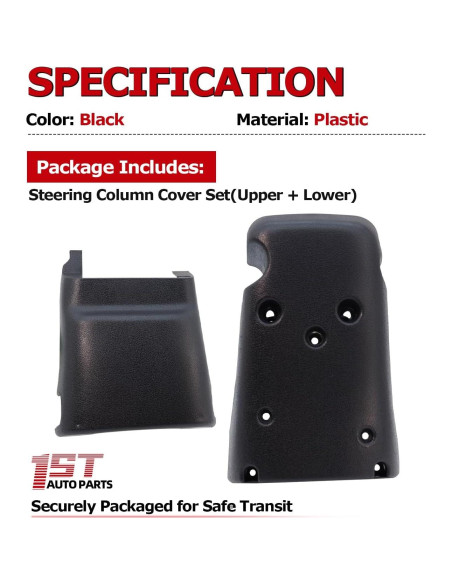 Cubierta de Columna de Dirección 1ST para Toyota Pickup 89-95