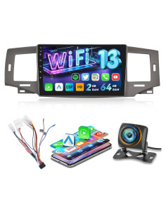 Estéreo Android NHOPEEW 9" para Toyota Corolla 2002-2006