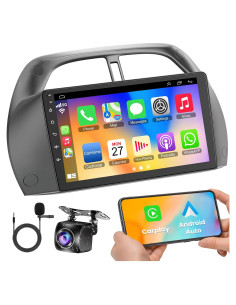 Radio de Coche WOWiViD para Toyota RAV4 2000-2003, 9" 4GB/64GB