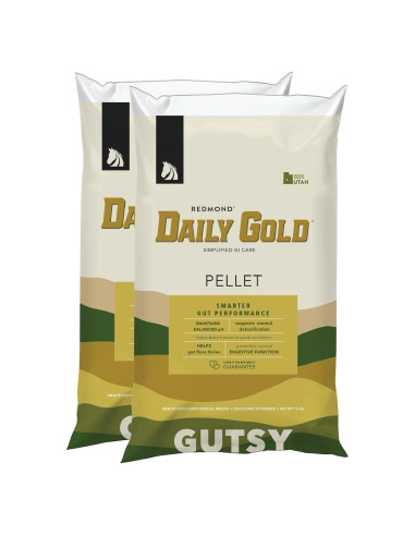 Pellets Dorados Diarios REDMOND 2 Paquete - Alivio Estrés Caballos