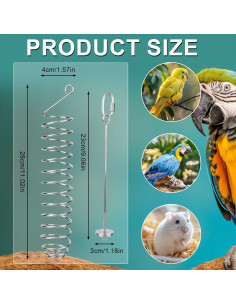2 Piezas Juguetes de Enriquecimiento para Ratas BOXOB 2
