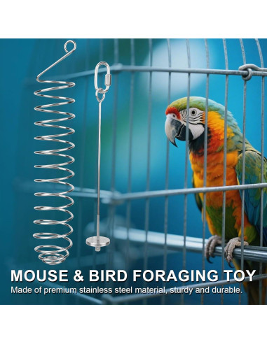 2 Piezas Juguetes de Enriquecimiento para Ratas BOXOB