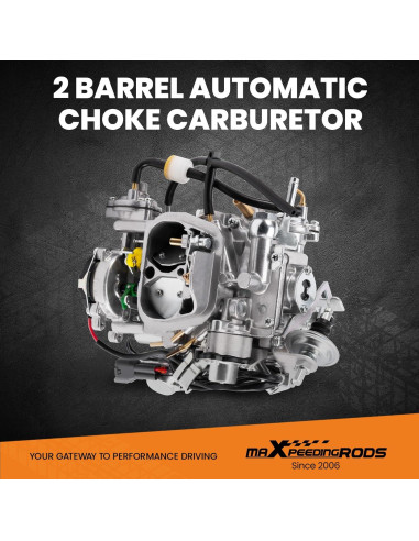 Carburador maXpeedingrods TOY-507 para Toyota 22R 2.4L 1987-1990