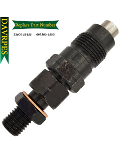 Inyector de Combustible Diesel DAVRPES 23600-59155 para Toyota 2