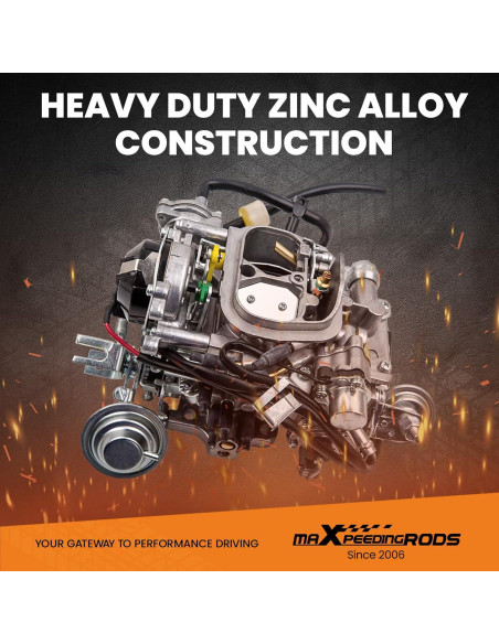 Carburador maXpeedingrods TOY-507 para Toyota 22R 2.4L 1987-1990